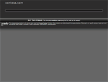 Tablet Screenshot of contess.com